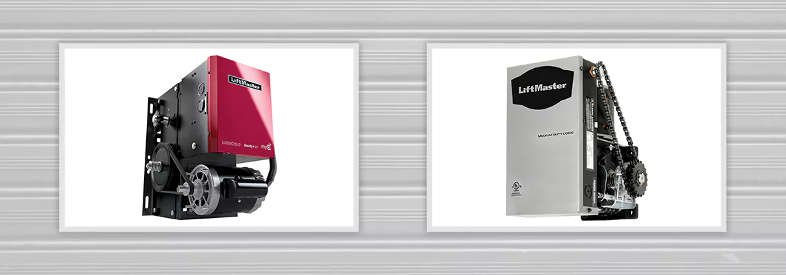 Commercial Garage Door Opener Track Repair and Installation in Schaumburg, Illinois